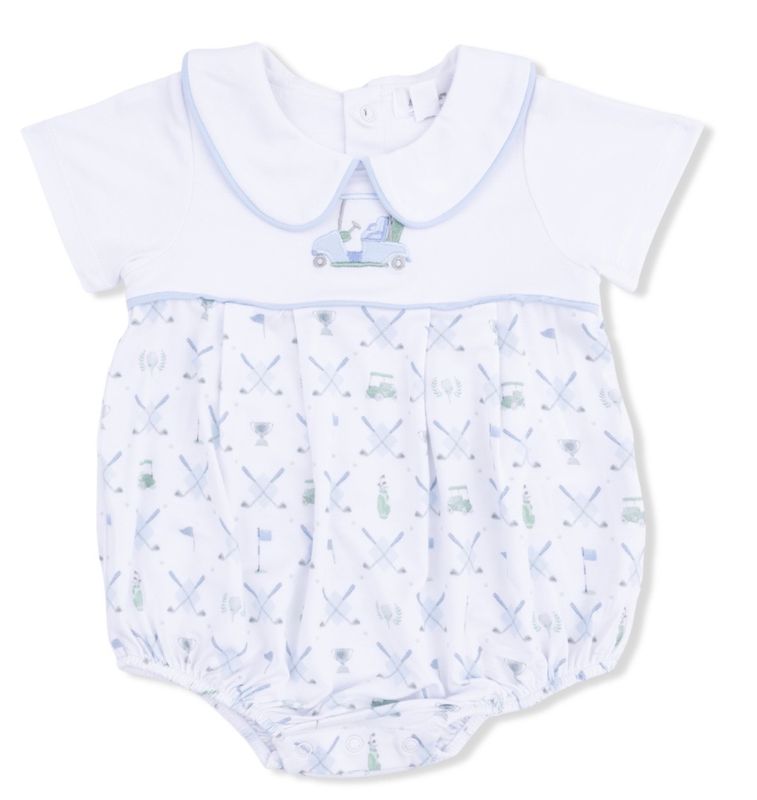 188 Golf Trellis Classic Box Pleat Bubble