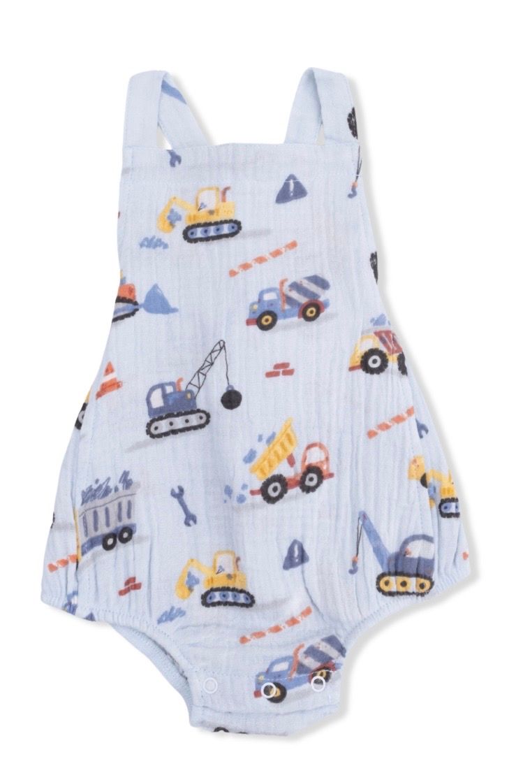 202 Crayon Construction Sunsuit