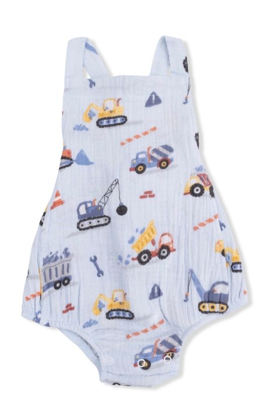 202 Crayon Construction Sunsuit