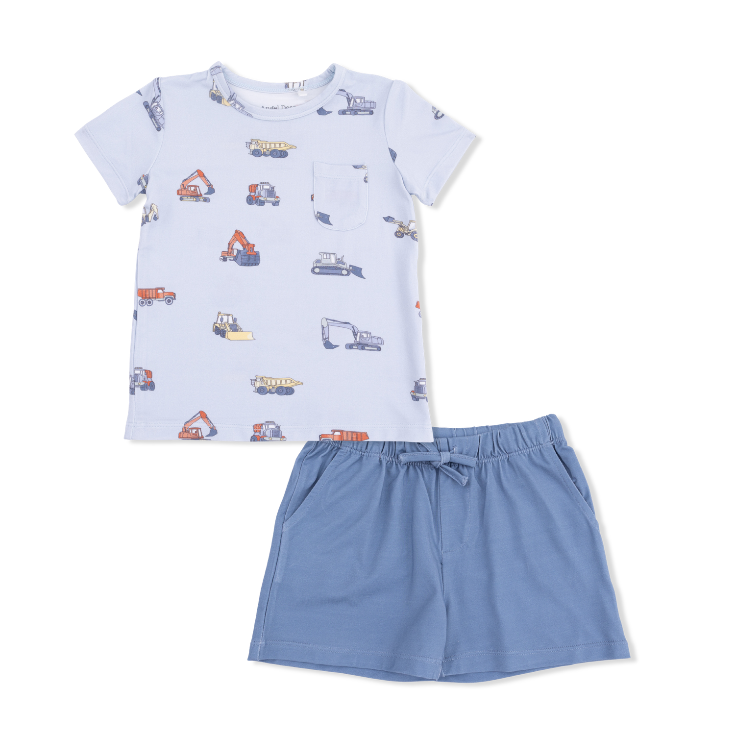 208 Construction Vehicles Short Set