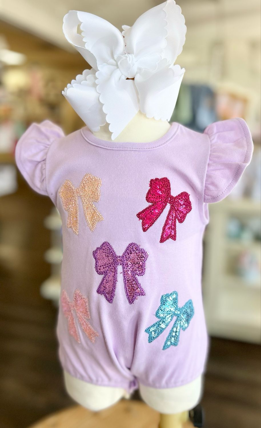 213 Sparkly Bows Bubble