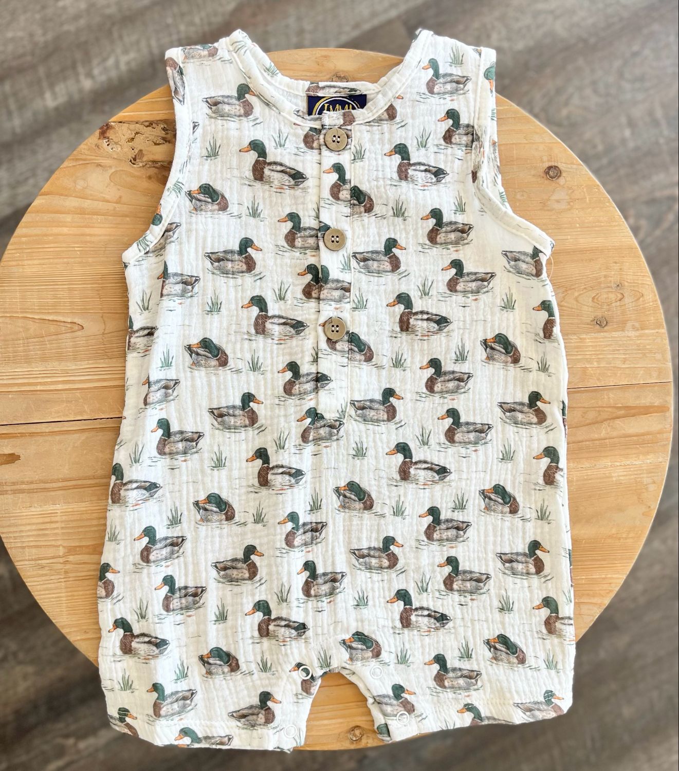 224 Mallard Duck Romper