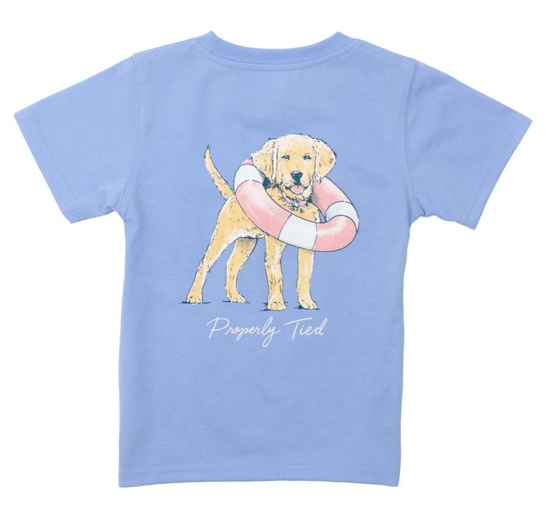 248 Properly Tied Lifeguard Pup Tee