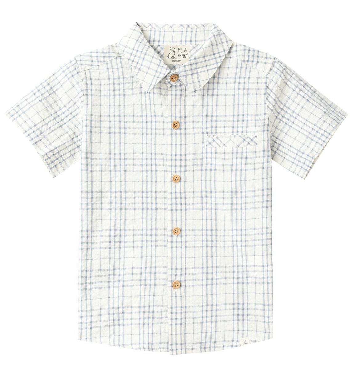 294 Nathan Woven Button Up