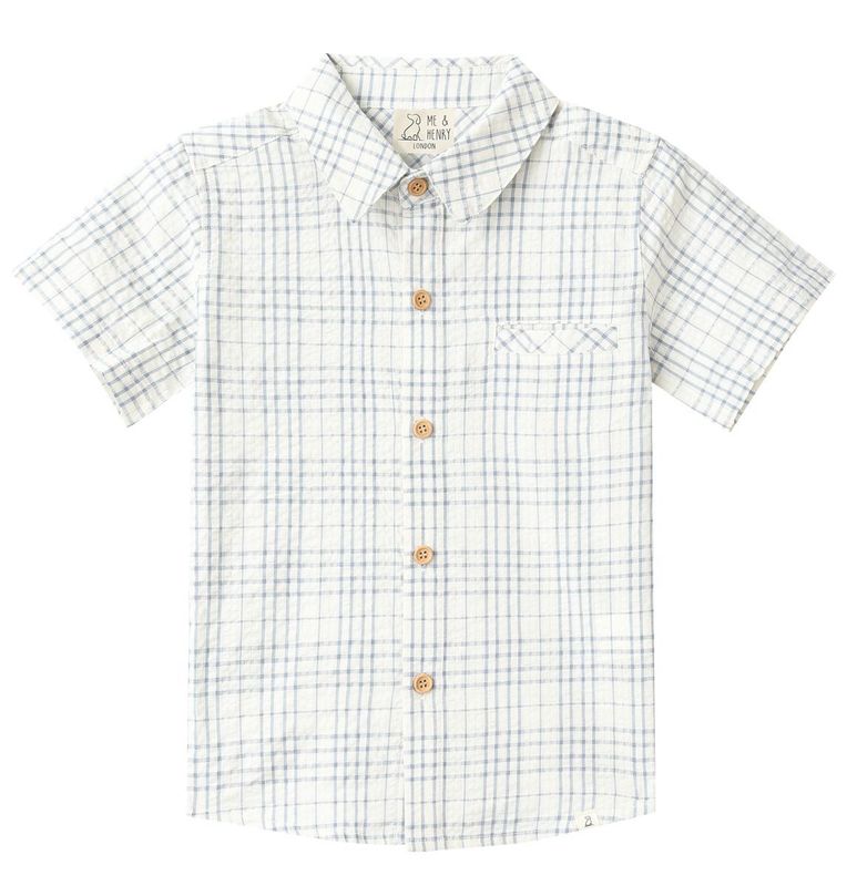 294 Nathan Woven Button Up