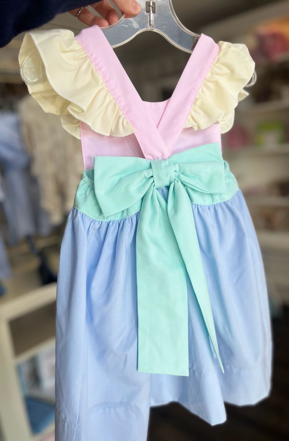 366 Caroline’s Color Block Dress