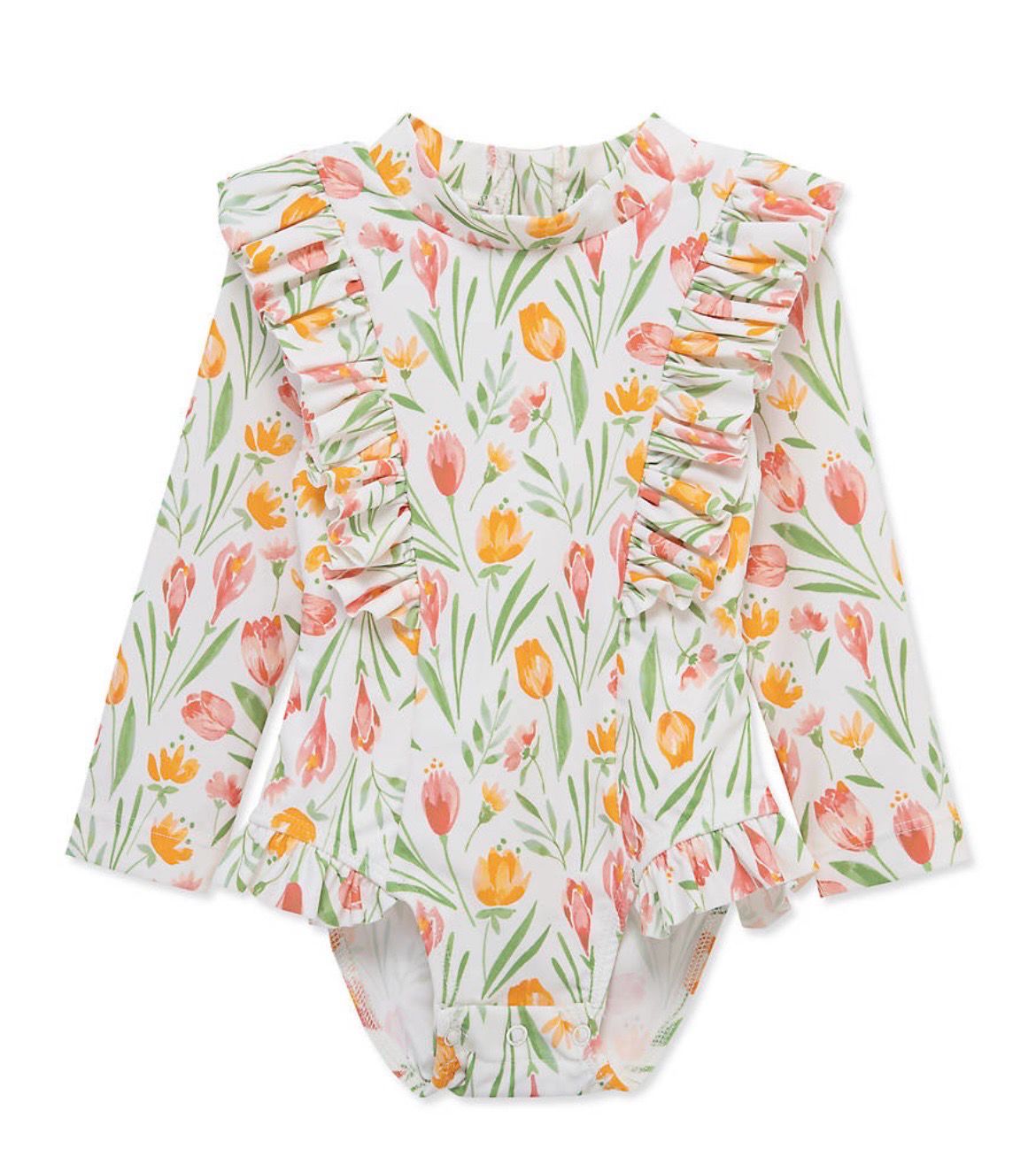 433 Tilly Tulip One piece Rashguard