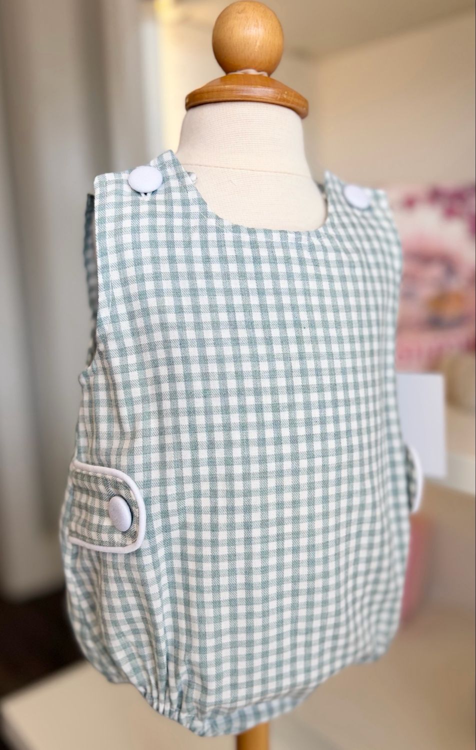 458 Sammy Gingham Bubble