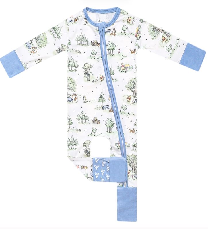 511 Hundred Acre Woods Zip Footie 511 Hundred Acre Woods Zip Footie
