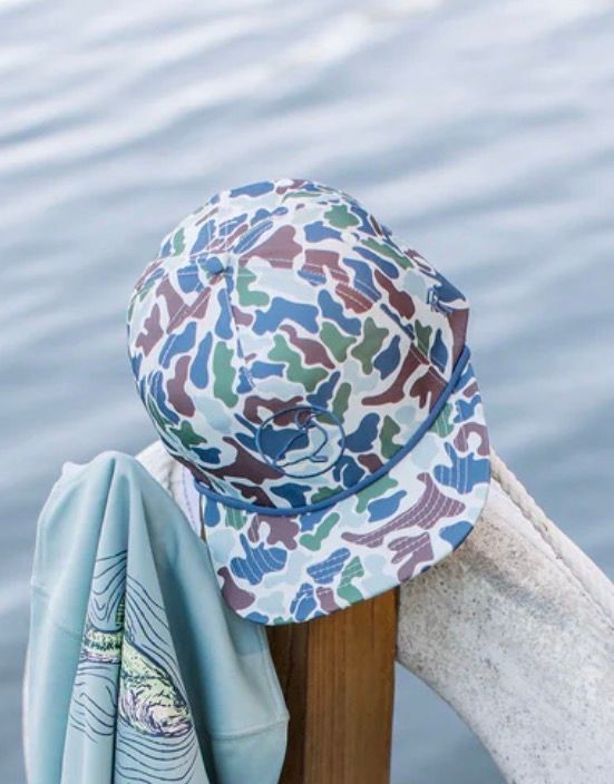 607 Properly Tied Terra Camo Rope Hat