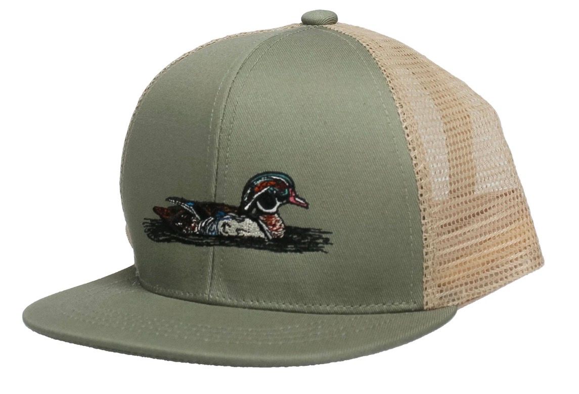 604 Properly Tied Wood Duck Trucker Hat