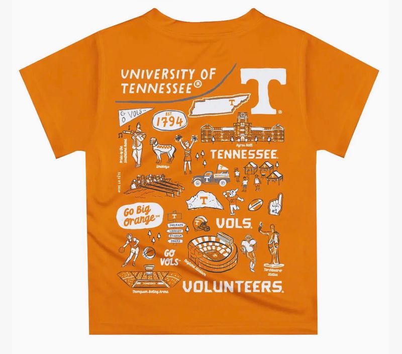 634 University Of Tennessee Performance Tee 634 University Of Tennessee Performance Tee