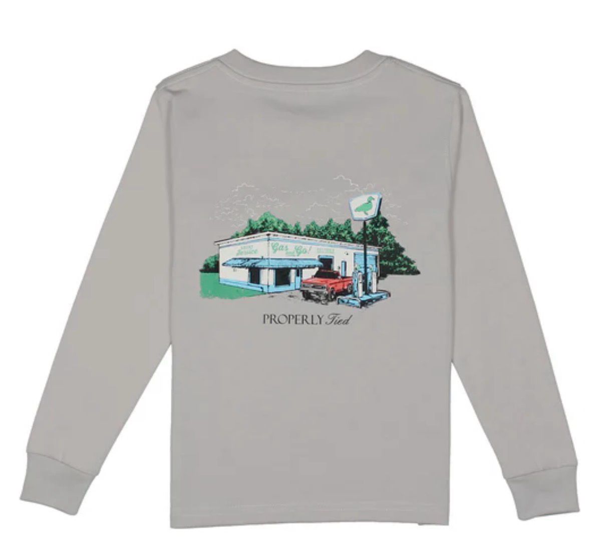 530 Properly Tied Service Station Tee
