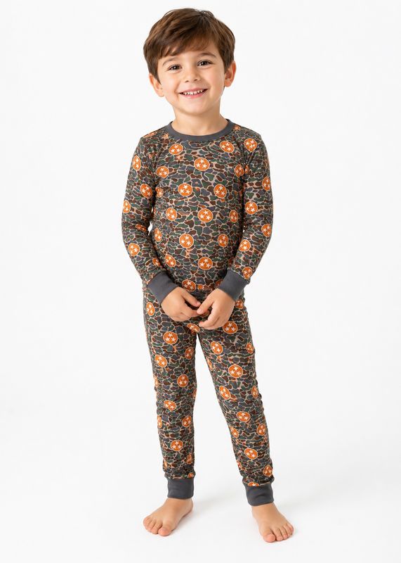 645 Camo Tri Star Pajama Set 645 Camo Tri Star Pajama Set