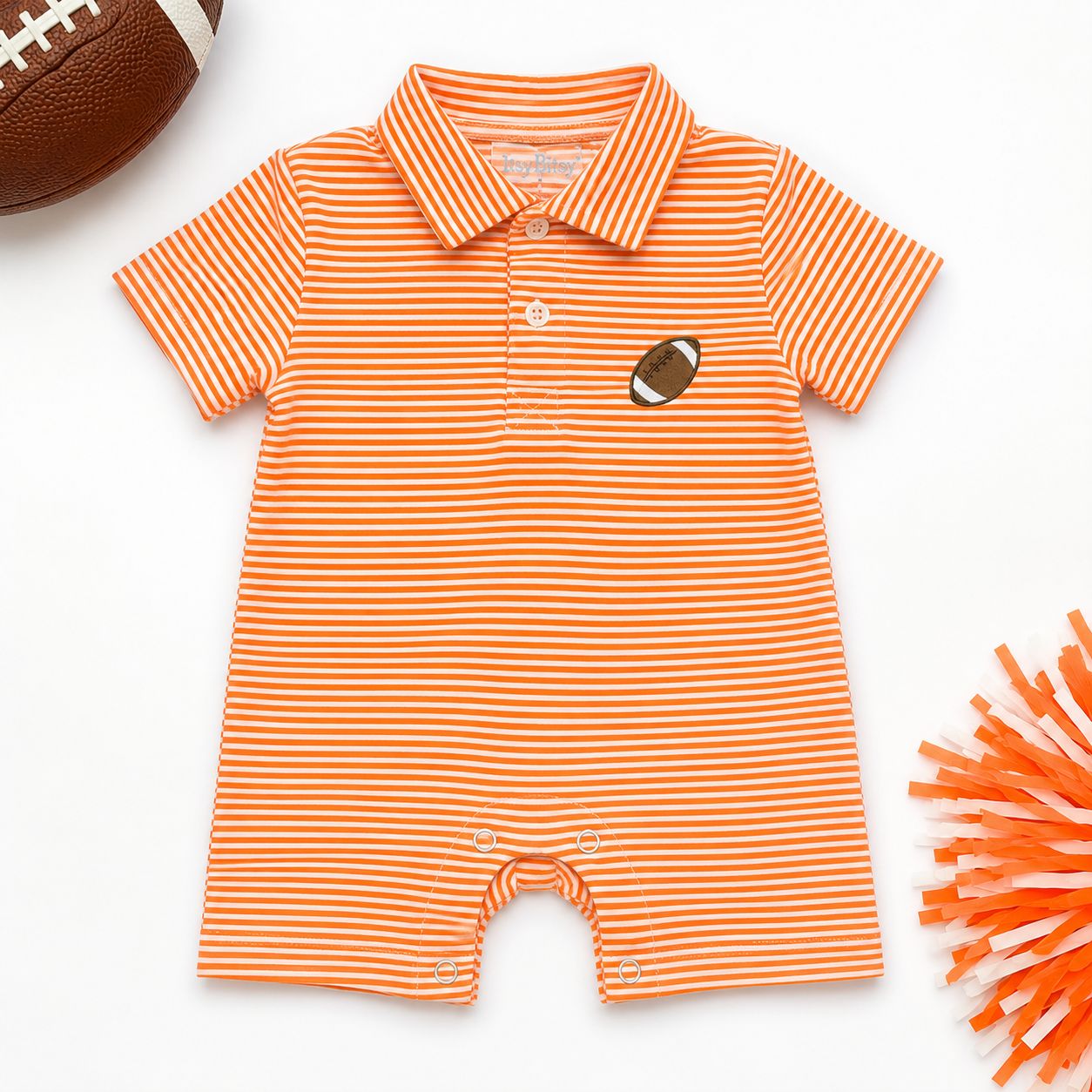 662 Tennessee Football Romper