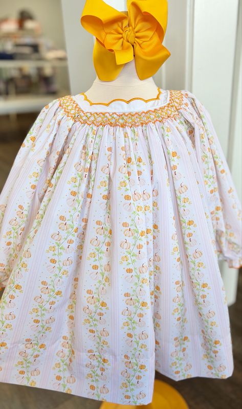758 Sweet Pumpkins Scalloped Dress 758 Sweet Pumpkins Scalloped Dress
