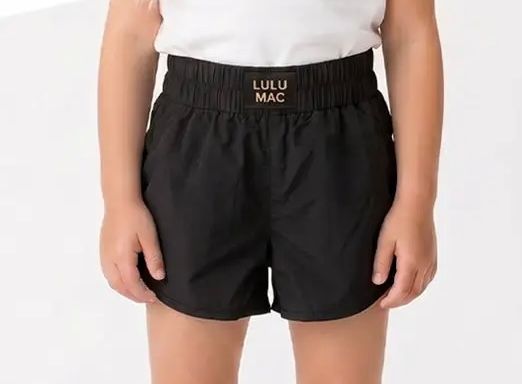 682 Toddler Black Lulu Mac Black Shorts 682 Toddler Black Lulu Mac Black Shorts