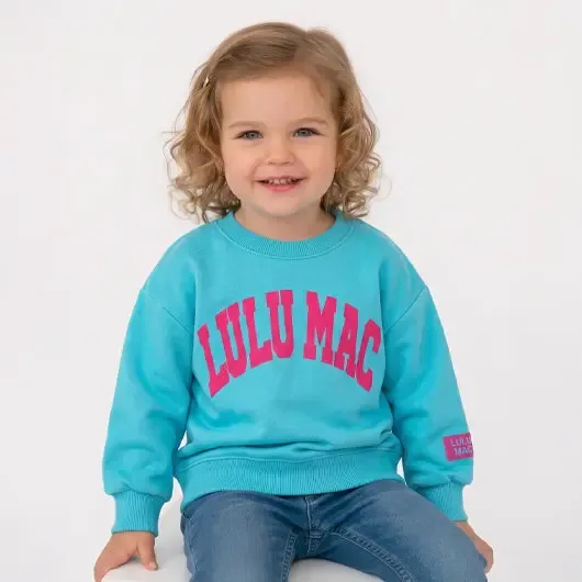 723 Toddler Lulu Mac Puff Sweatshirt