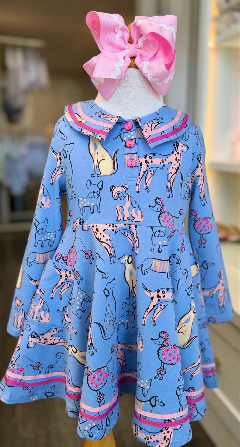 734 Pretty Puppy Dress