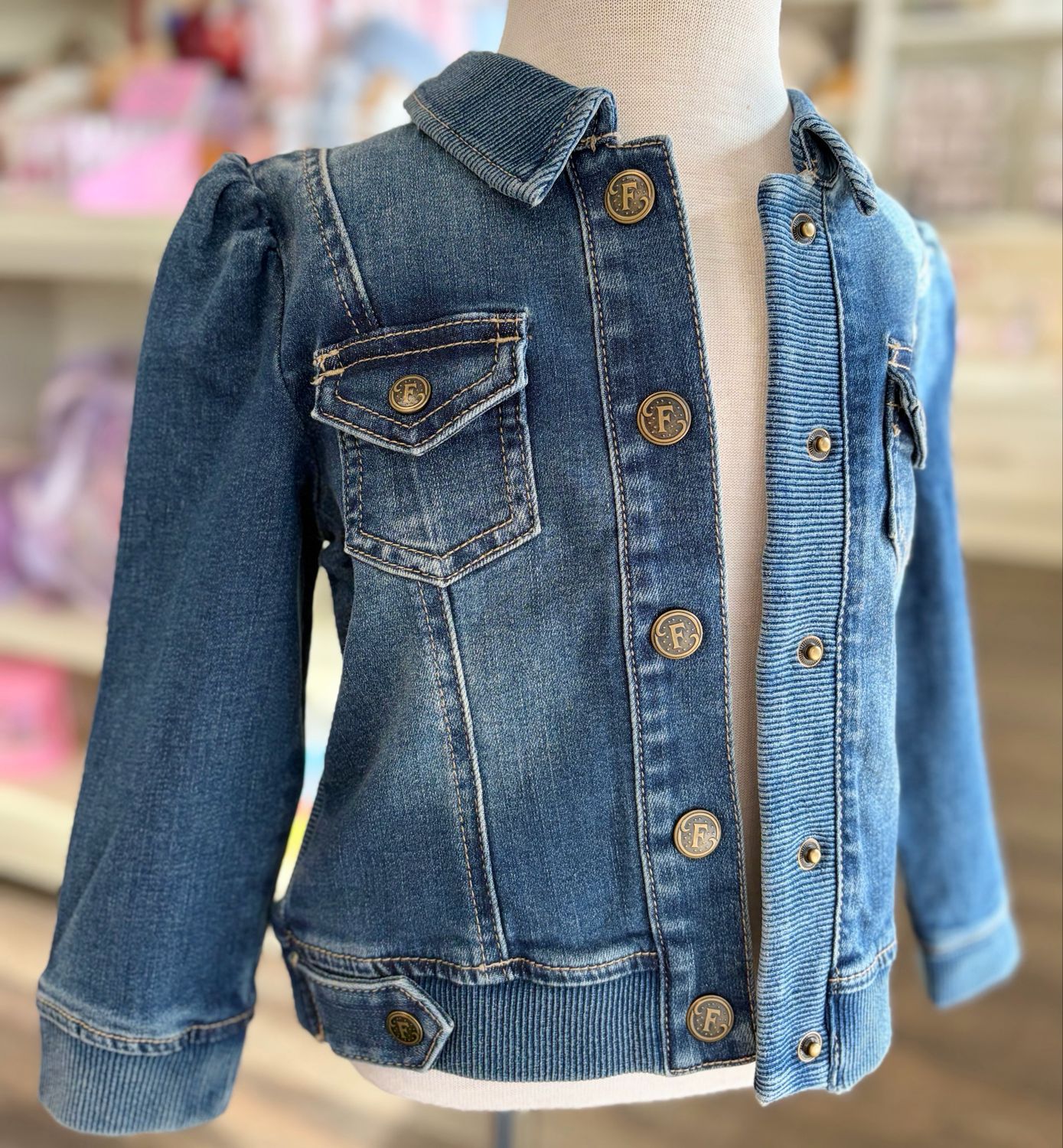 753 Nina Denim Jacket 753 Nina Denim Jacket