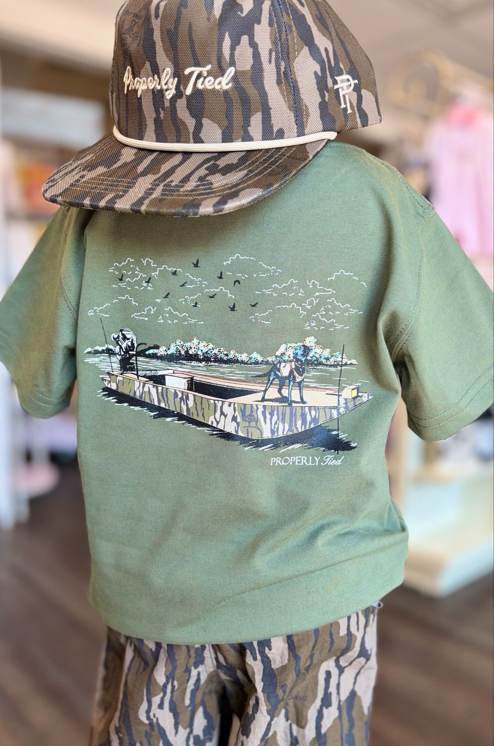 768 Mossy Oak Boat Ride Tee 768 Mossy Oak Boat Ride Tee