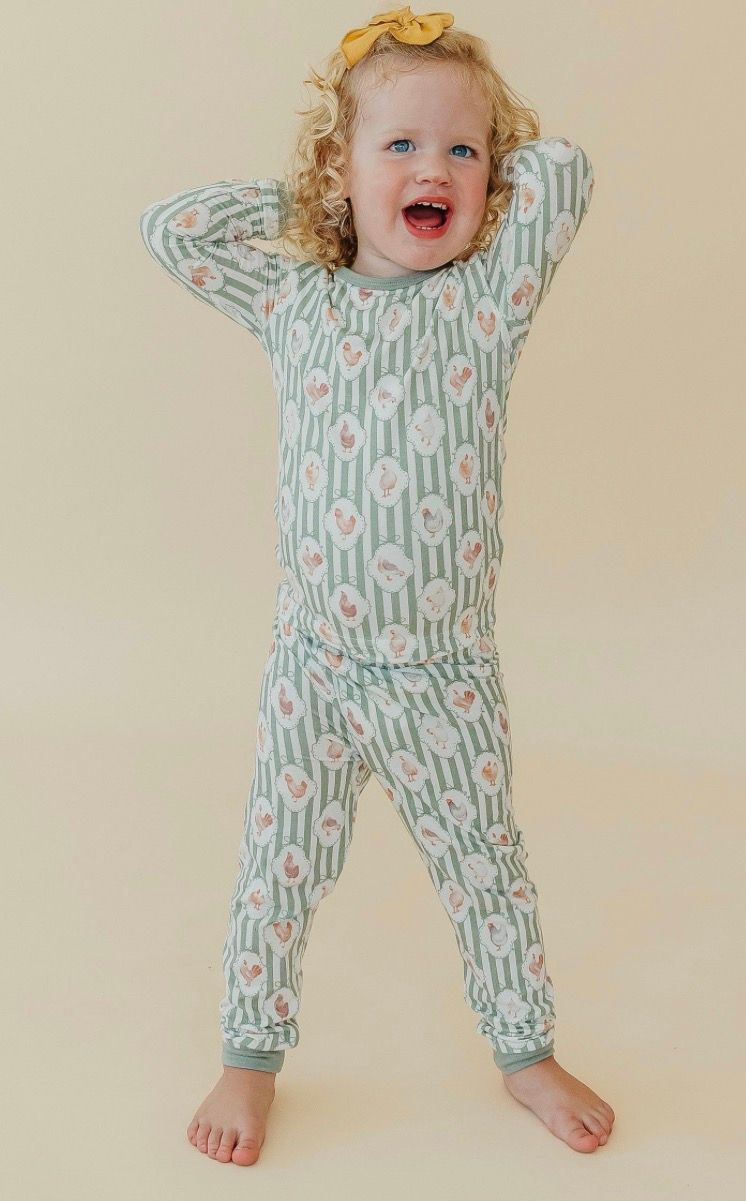 231 Constance Chicken Pajama Set 231 Constance Chicken Pajama Set
