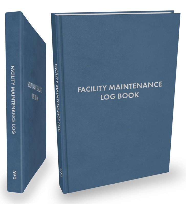 Facility Maintenance Log Book 590