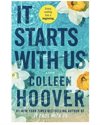 It Starts with Us: A Novel NEW, Free Bookmark