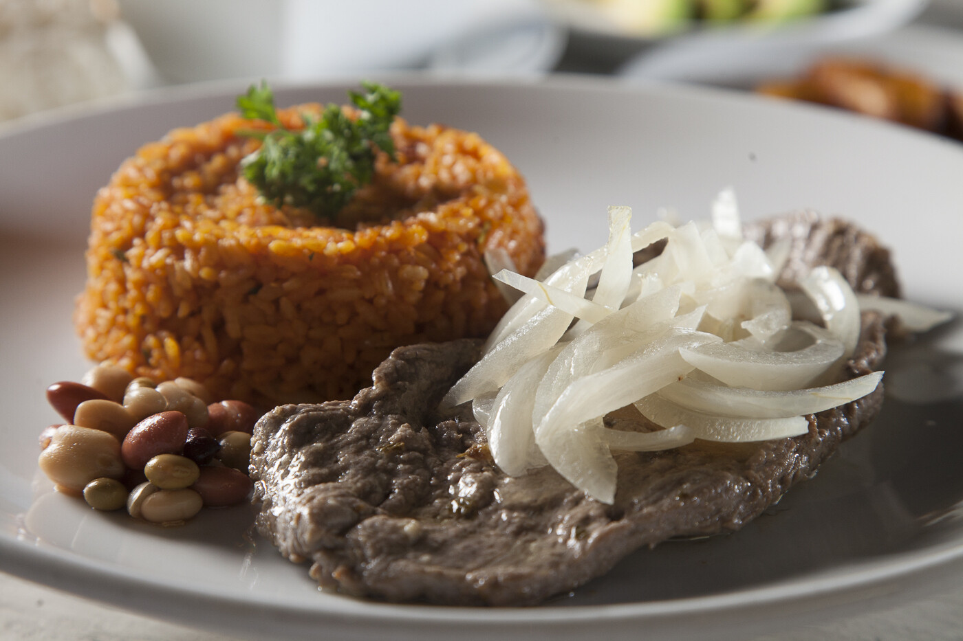 Bistec Encebollado