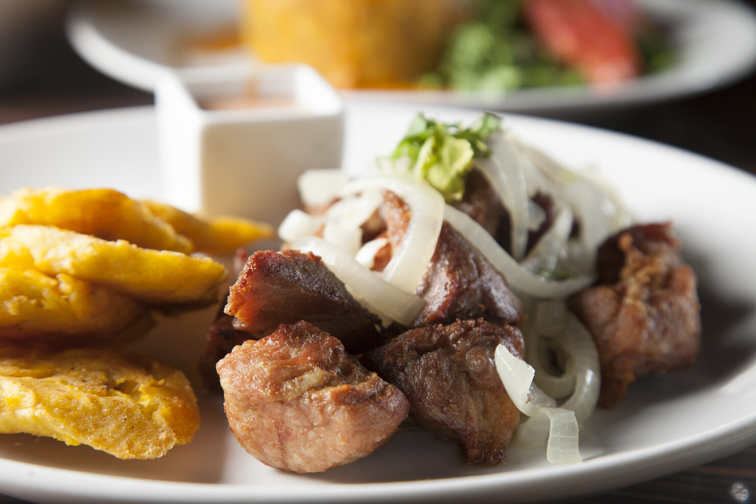 Carne Frita Encebollada Fogon