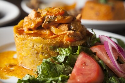 Mofongo Relleno de Pollo