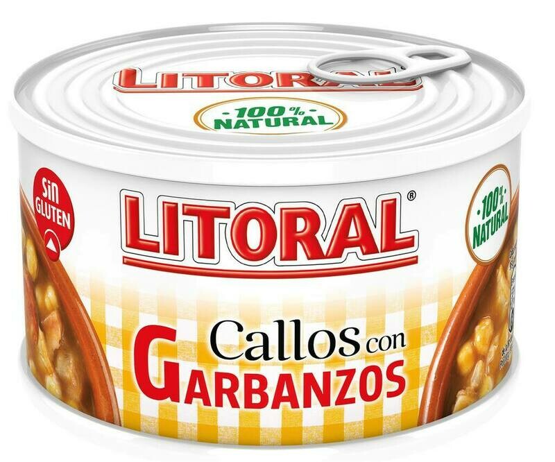 Callos con garbanzos LITORAL 380 g.