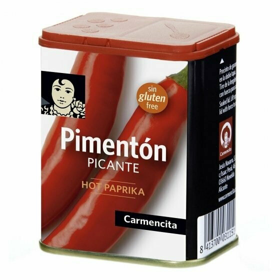 Pimentón picante CARMENCITA 75 g.