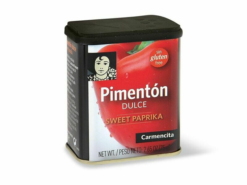 Pimentón dulce CARMENCITA 75 g.