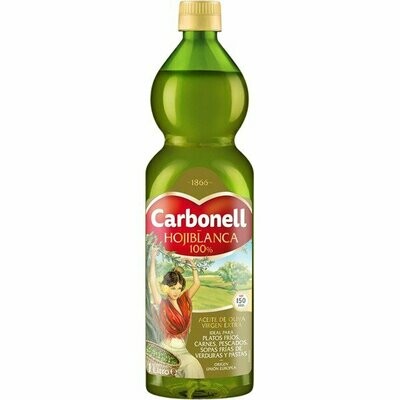 Aceite de oliva virgen extra 1 lt. 100% Hojiblanca CARBONELL
