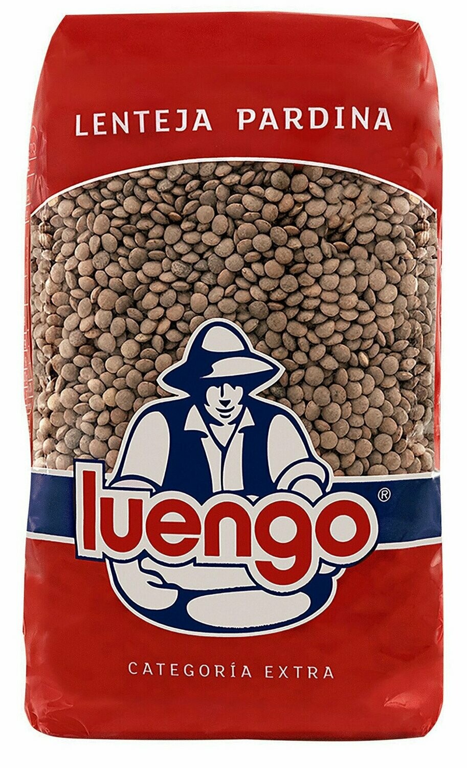 Lentejas Pardina LUENGO 1 kg.