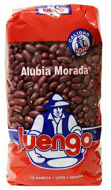 Alubia morada extra LUENGO 1 kg.