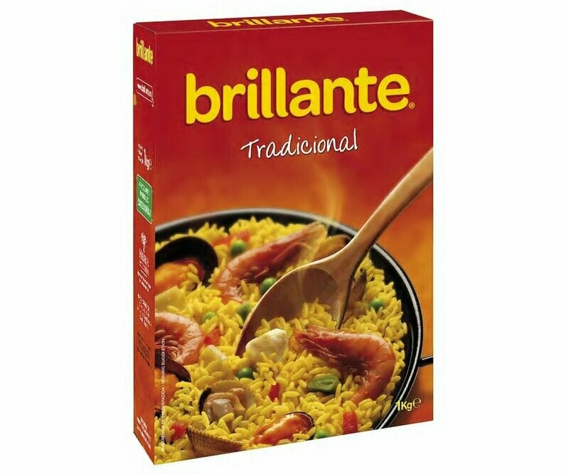 Arroz largo vaporizado BRILLANTE 1 kg.