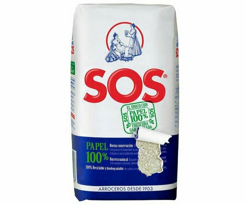 Arroz Redondo SOS 1 kg.