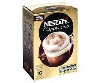 Café Cappuccino natural NESCAFE 10 uds.
