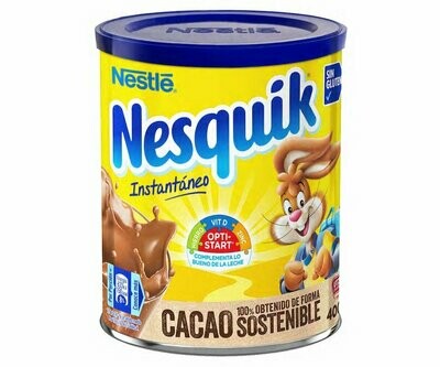 Cacao en polvo NESQUIK 400 g.