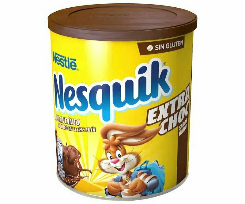 Cacao en polvo extra chocolate NESQUIK, 390 g.