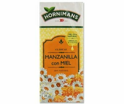 Manzanilla con miel HORNIMANS 25 uds. 35 g.