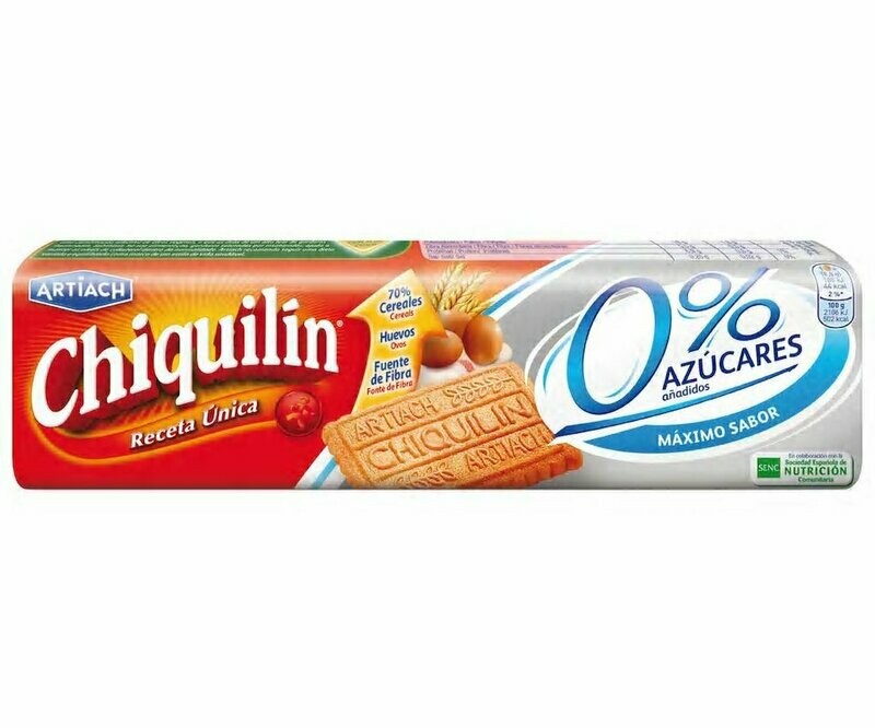 Galleta de cereales sin azucares añadidos CHIQUILÍN 175 g.