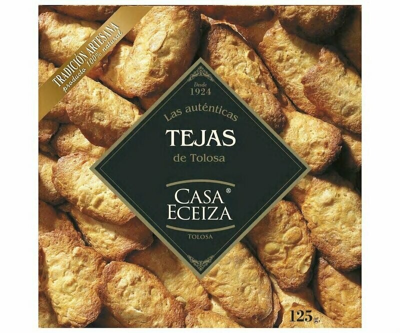 Tejas de Tolosa estuche 125 g. CASA ECEIZA