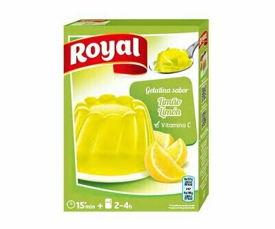 Gelatina en polvo sabor limón 114 g. ROYAL