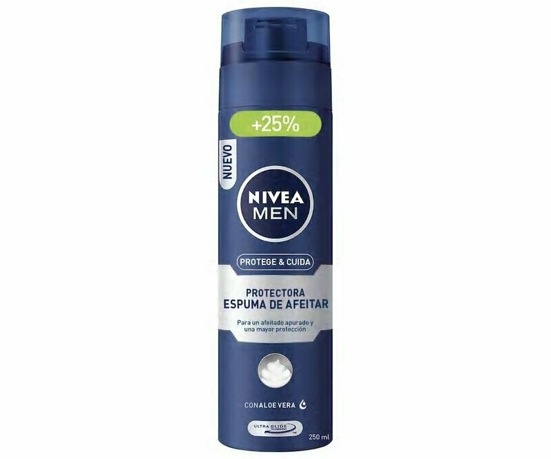 Espuma de afeitar NIVEA Men protege & cuida 250 ml.