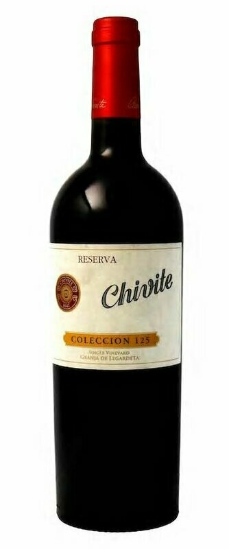 Vino tinto reserva Chivite Colección 125 75 cl.