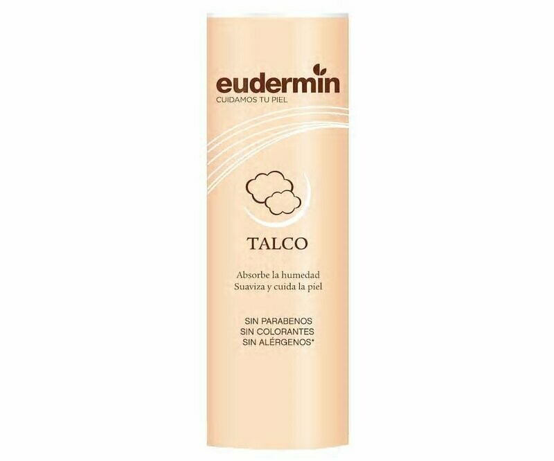 Bote de polvos de talco EUDERMIN 200 g.