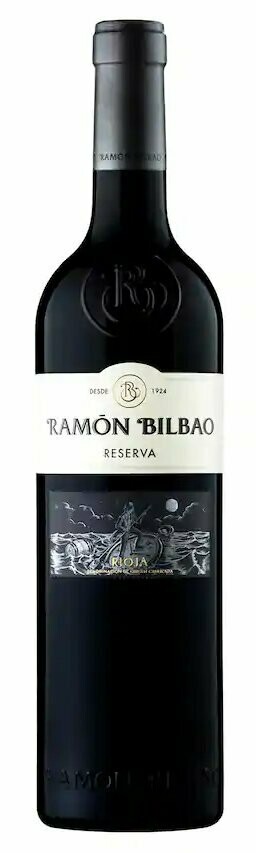 Vino tinto reserva Ramón Bilbao 75 cl.